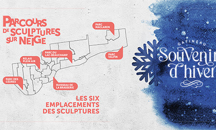 {Souvenirs d’hiver : un nouveau parcours de sculptures de neige à Gatineau }