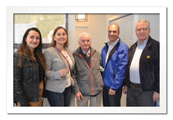 George Ayoub with family and friends
Photo: Lily Ryan