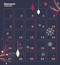 Légende de la photo : En vue de mettre en lumière les entreprises locales tout en répandant la joie des Fêtes, L'Espace-O a dévoilé le 25 novembre une campagne d'achat local sur le thème de Noël, proposant un calendrier de l'Avent virtuel de 24 jours qui nous fait découvrir différentes entreprises de la région. Photo : Avec l'aimable autorisation de L'Espace-O