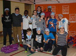 L’école du Marais s’est jointe au programme « On bouge au cube », du Grand Défi Pierre Lavoie, le 24 janvier. Photo : CSPO