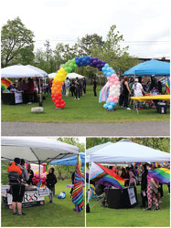 Légende photo : Un BBQ a été organisé par Jeunesse Idem, le 17 mai dernier, afin de souligner la Journée internationale contre l’homophobie et la transphobie .
Crédit photo : Sonia Roy