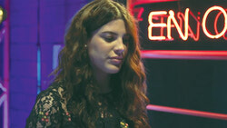 Briana Victoria lors de son audition à l’aveugle, le 9 février, au premier épisode de la septième saison de La Voix, diffusée sur les ondes de TVA. Photo : La Voix-TVA