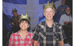 The Queen, Julie Marleau, and the King, Richard Bastien. Photo: Christian Rochefort