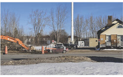The Aylmer police station will remain operational while a new facility is constructed next to it, with completion planned as part of a broader effort to enhance police infrastructure and public safety. Photo: Tashi Farmilo