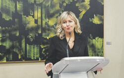 Andrée Laforest, Minister of Municipal Affairs, described the newly unveiled 2025–2029 Outaouais Action Plan as a coordinated government strategy to address regional priorities such as housing, education, economic diversification, and climate resilience, with the goal of strengthening the vitality and sustainability of the territory. Photo: Tashi Farmilo