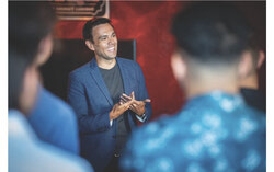 Charles Milliard, a pharmacist and former business leader, emphasizes listening, economic growth through targeted SME support, and reforming healthcare and education. He advocates engaging Quebec's youth through paid internships, promoting linguistic harmony, and safeguarding journalism by clearly labeling AI-generated content. Ultimately, Milliard argues political engagement should inspire pride, not hostility. Photo: Courtesy of Charles Milliard