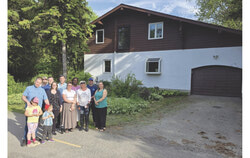 Residents of chemin Lattion say the proposed eight-storey building is too large for their low-density street and are calling for a scaled-down alternative that better respects the character and infrastructure of their neighbourhood. Photo: Tashi Farmilo