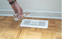 Aylmer-based designer Johan Van Hulle has developed EverVent, a floor register that passively humidifies and filters air using a home’s existing heating system, offering a low-maintenance solution to the dry indoor air common in Canadian winters. Photo: Courtesy of Johan Van Hulle