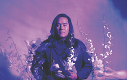 Indigenous artist Aysanabee will perform in Aylmer on December 12 following a breakthrough year marked by JUNO Awards wins, a national tour, and the upcoming release of his second album. Photo: Courtesy