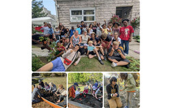 Aylmer resident Ioana has sparked a fast-growing grassroots movement to restore local biodiversity through Pollinate Aylmer, a volunteer-led initiative turning lawns and community spaces into pollinator-friendly gardens as part of the David Suzuki Foundation’s Butterflyway Project. Photo: Courtesy