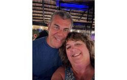 Christine Sauvé and Alain Noël in a photo posted to their Facebook page (SD) Photo: Courtesy 