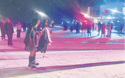 Retro skate night at the Marina. Photo: Cam Middleton