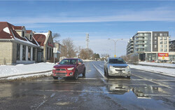 Gatineau is in the second year of a targeted pilot project to reduce road salt use in five neighbourhoods, aiming to protect local waterways while maintaining winter road safety, with early results showing promise but no expansion planned until long-term data is collected. Photo: Tashi Farmilo