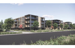 Digital renderings of the future eight building project. Photo: Courtesy