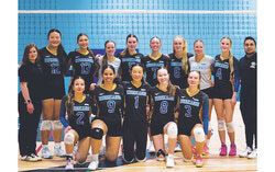 Heritage College Women's volleyball team for the 2025-2026 season. Photo: Nima Faghfouri