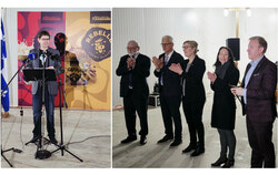 Légende photo : Plusieurs élus de la région étaient présents lors du lancement de la toute première gamme de crème glacée de la Laiterie de l'Outaouais, appelée « Rebelle », qui sera disponible en magasin dès le 1er juin. À partir de la gauche : Yannick Bouchard, PDG de la Laiterie de l’Outaouais; Robert Bussière, député de Gatineau; Heath MacDonald, ministre fédéral de l’Agriculture et de l’Agroalimentaire; Sophie Chatel, députée de Pontiac–Kitigan Zibi et secrétaire parlementaire du ministre de l’Agriculture et de l’Agroalimentaire; Suzanne Tremblay, députée de Hull; Mathieu Lévesque, député de Chapleau. Crédit photo : Tashi Farmilo