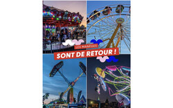Roller coasters are back announcement. Photo: Instagram of the Festival L'Outaouais en fête.