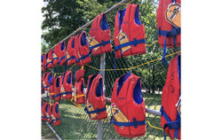 For a safe summer on the water, lifejackets are a must. Photo : Courtesy City of Gatineau