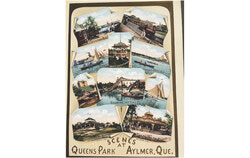 Queen's Park Post Card 1909, Colourized. Photo: Courtesy 