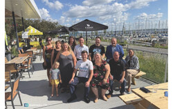 A new gathering place officially opened at the Aylmer Marina on Thursday, July 30 and inaugurated on Friday at the Robert-Middlemiss Pavilion. Photo: Courtesy