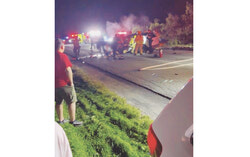 Trois personnes ont été impliquées dans une collision mortelle sur le boulevard des Allumettières, entre le chemin Vanier et le boulevard des Grives, le 4 septembre dernier. Photo : Gabriel Payne