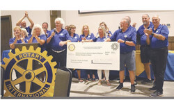Une somme de 32 000 $ a été amassée par le Rotary d’Aylmer lors de son tournoi de golf. Photo : Rotary d’Aylmer