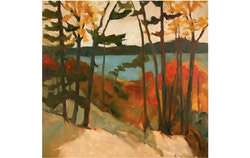 Twenty-one artists and artisans in Chelsea and Wakefield, among them Chelsea landscape painter Erin Thibault, opened their studios to the public on September 26 and 27 and will do so again on October 3 and 4 for the 38th Chelsea-Wakefield Studio Tour, a free, self-guided route through the Gatineau Hills timed to the peak of the fall colours. Photo: Courtesy of the Chelsea-Wakefield Studio Tour