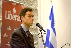 Will Amos, candidat libéral pour Pontiac.