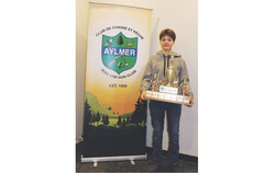 Ben Richardson, winner of the ARGC Youth Award.