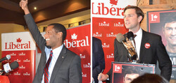 Greg Fergus, Hull-Aylmer | Will Amos, Pontiac.
Photos: Lily Ryan