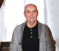 Michel Normandeau est venu présenter sa conférence portant sur les divas de la chanson française. Photo : Charles Fontaine