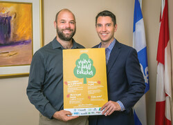 Marc Bélair et la légende proposée est 