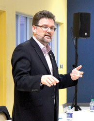 Maire de Gatineau, Maxime Pedneaud-Jobin. 
Photo: Lily Ryan