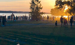 Parc des Cèdres le 16 juin. Photo: Christine Henri