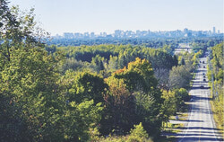 The Panorama des régions du Québec report highlights rapid population growth in the Outaouais, driving up housing prices and raising affordability concerns. This expansion is also triggering environmental sustainability issues as urban development increasingly encroaches on green spaces. Photo: Tashi Farmilo